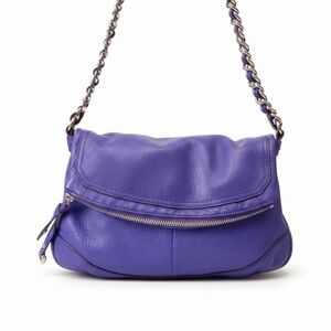 B. Makowsky Royal Leather Shoulder Bag